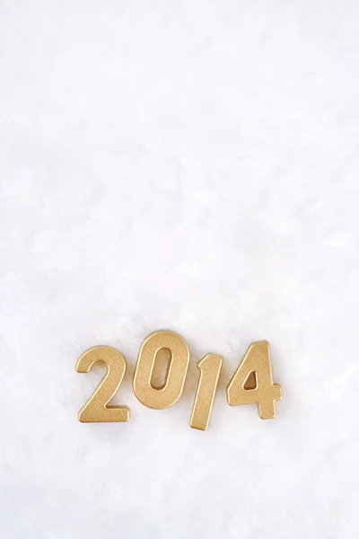 Золоті фігури 2014 року — стокове фото