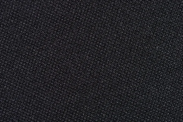 黑色织物纹理 — 图库照片