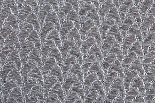 Tekstura tkanina srebrny — Zdjęcie stockowe