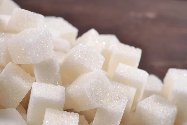 Heap of refined sugar close up — Stock Photo, Image