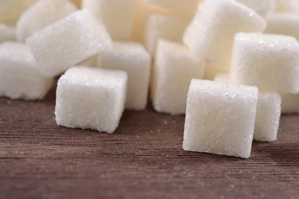 Heap of refined sugar close up — Stock Photo, Image