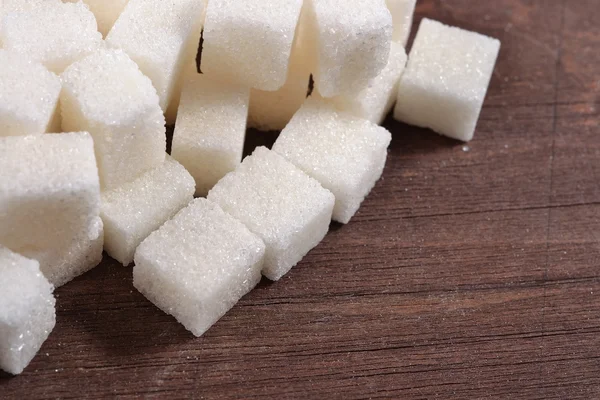 Heap of refined sugar — Stock Photo, Image