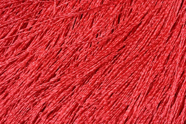 Red threads close-us — Stock Photo, Image