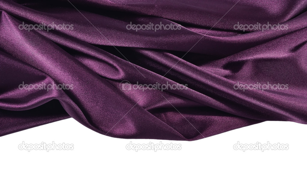 Plum satin