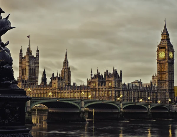 イギリス、ロンドンの国会議事堂 ストック画像