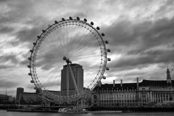 London eye, Londýn, Velká Británie Royalty Free Stock Fotografie