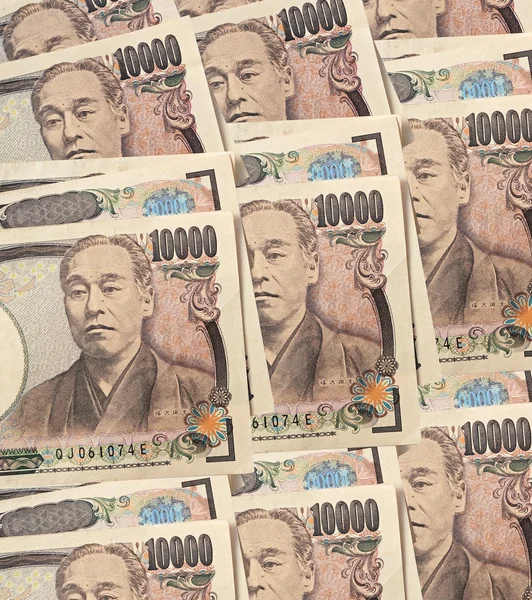 Японская иена — стоковое фото
