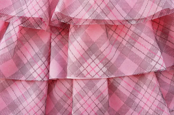 Bellissimi strati di delicato tessuto rosa — Foto Stock