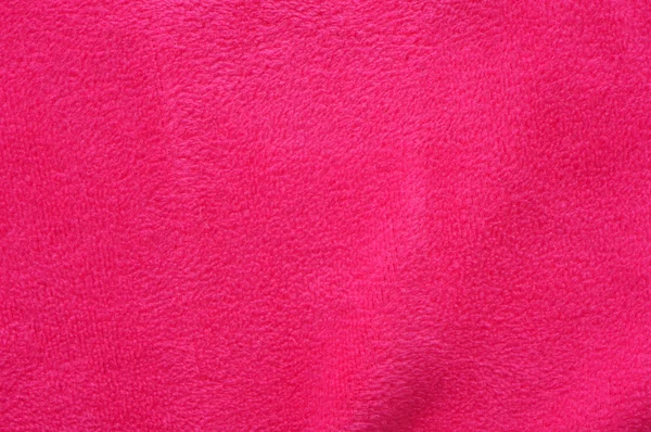 Růžový srst tkaniny textury materiálu — Stock fotografie