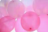 růžové bubliny pozadí