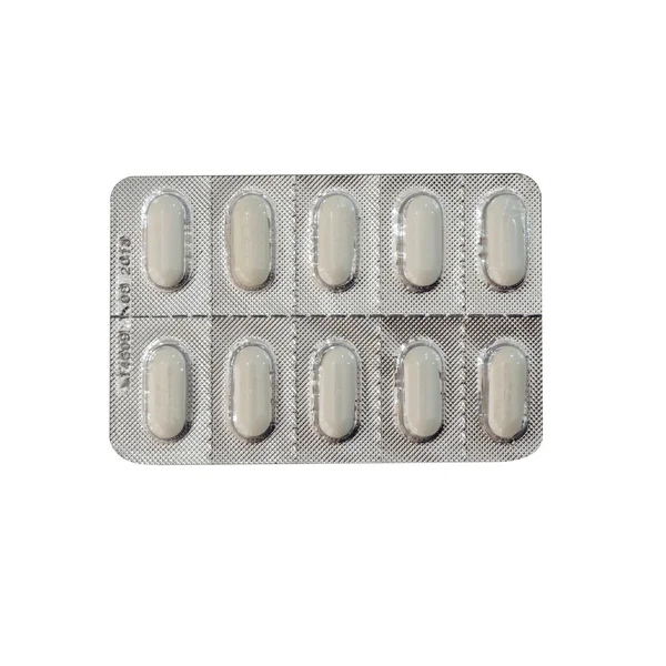 Pack of pills isolated on white background — Stock Photo, Image