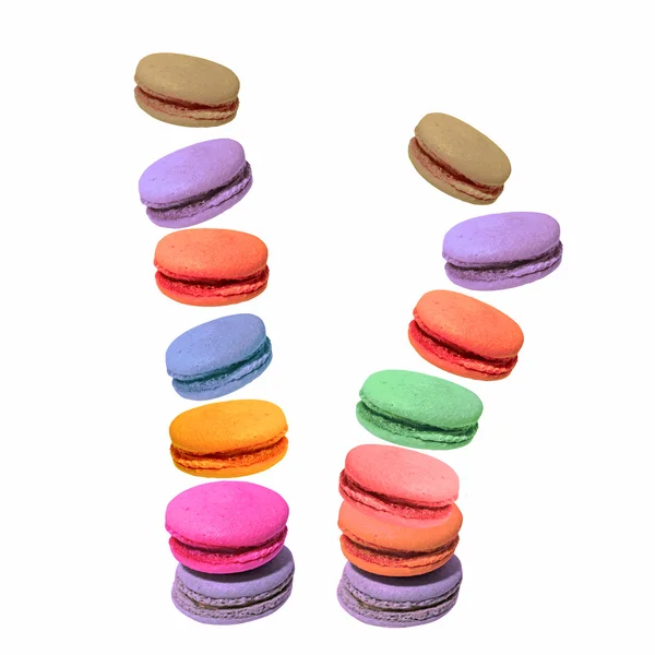 Macaron coloré savoureux — Photo