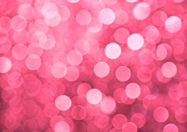 Luci sfocate rosa — Foto Stock
