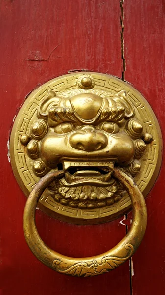 Porte chinoise traditionnelle — Photo