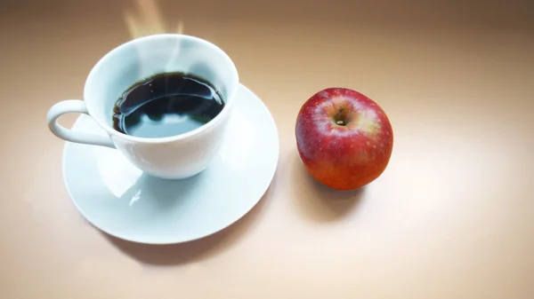 Heißer Kaffee — Stockfoto