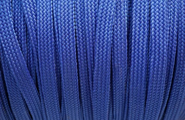 Tło niebieskie shoesstring — Zdjęcie stockowe