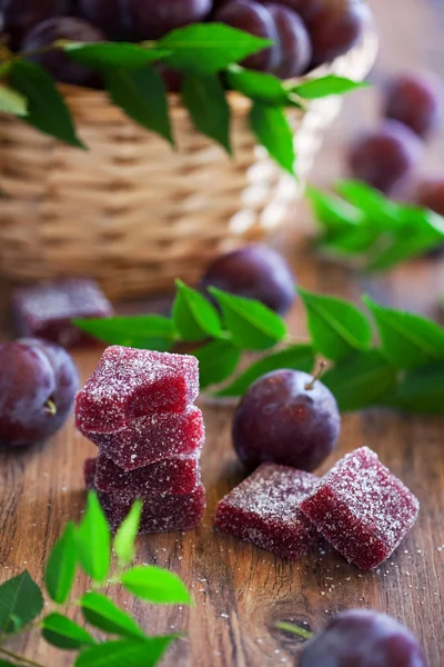 Plum marmelade — Stockfoto