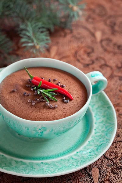 Mousse au chocolat — Photo