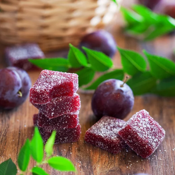 Plum marmelade — Stockfoto