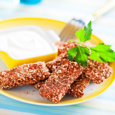 yoğurt soslu tavuk kanadı