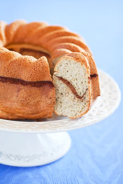 オーツ麦のふすまケーキ シナモン — ストック写真