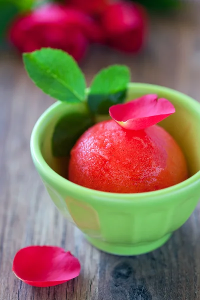 Watermelon ice cream — Stock Photo, Image