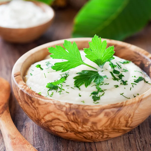 Cauliflower mashed potatoes — Stock Photo, Image