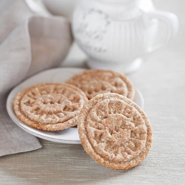 Oat bran cookies — Stock Photo, Image