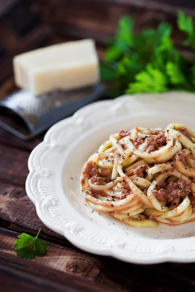 Zucchini Spaghetti — Stockfoto