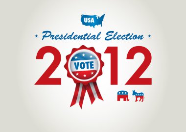 Us presidential election clipart
