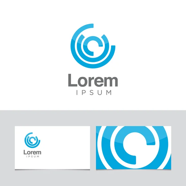 Logo-Gestaltungselement — Stockvektor