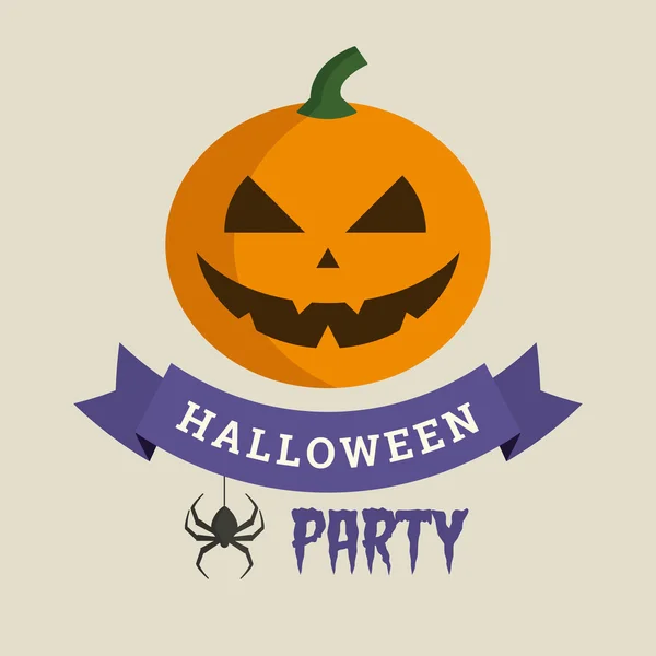 Fête Halloween — Image vectorielle