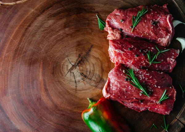 Νόστιμο Κόκκινο Κρέας Έτοιμο Για Παρασκευή Και Της Καλύτερης Ποιότητας — Φωτογραφία Αρχείου