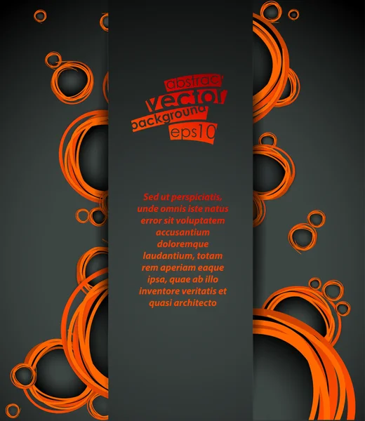 Vector fundo abstrato — Vetor de Stock