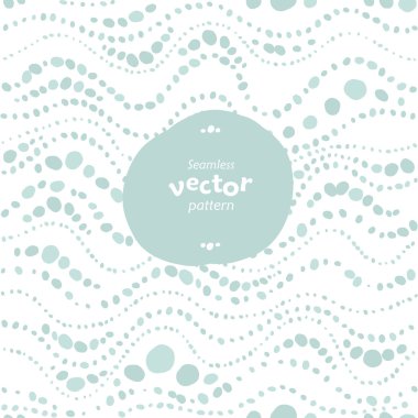 Dalgalar nokta ile hafif seamless modeli.