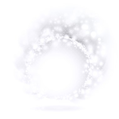 flaş ışıkları ve pırıltılar Retro yuvarlak çerçeve.