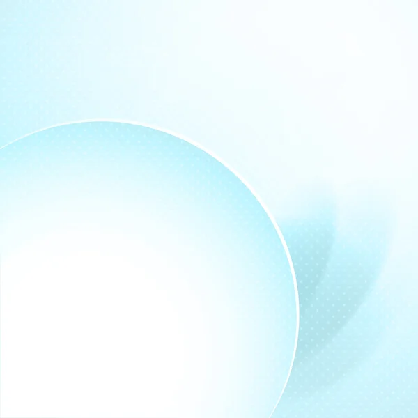Elegante sfondo vettoriale blu con cornice rotonda . — Vettoriale Stock