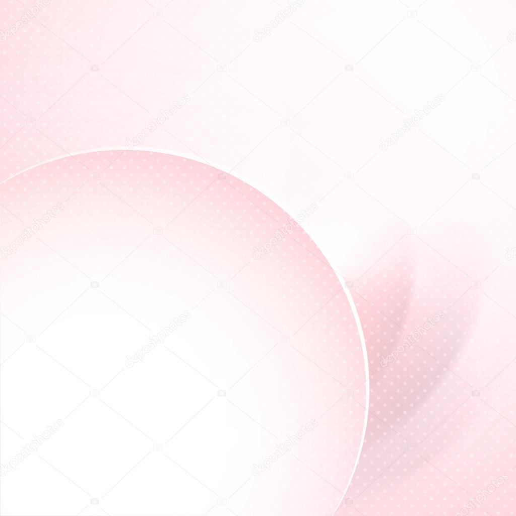 Stylish pink background with part of round frame.
