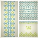 Conjunto de vector bordes y líneas. Elementos geométricos de diseño