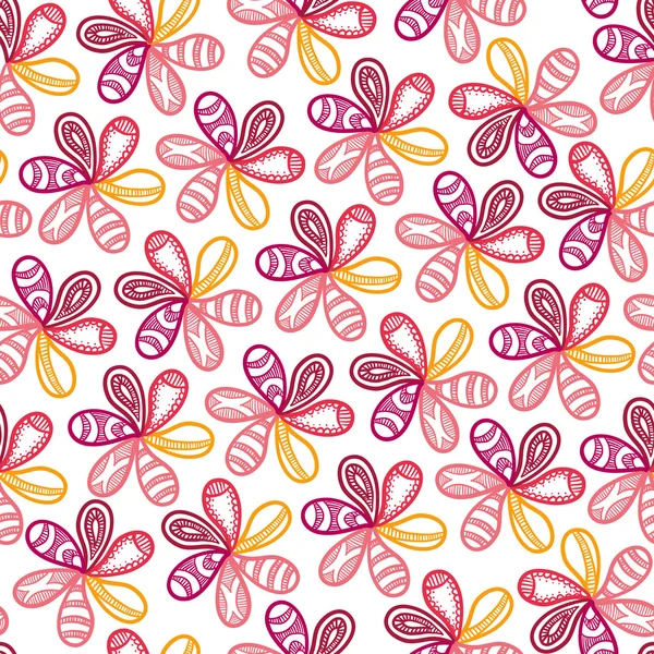 Arrière-plan floral sans couture pour votre conception — Image vectorielle