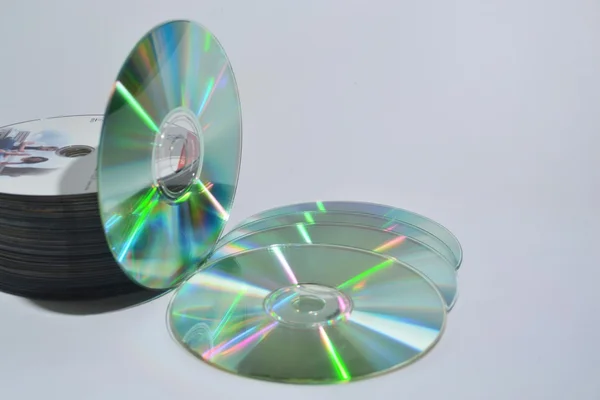 CD mit Compact Disc — Stockfoto