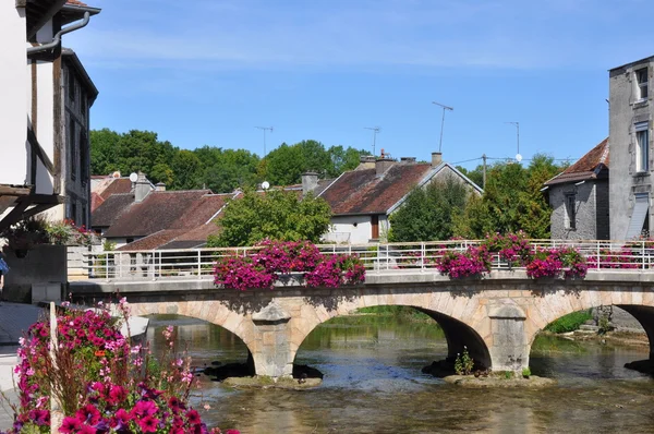 Essoyes (Aube - Frankrijk): brug — Stockfoto