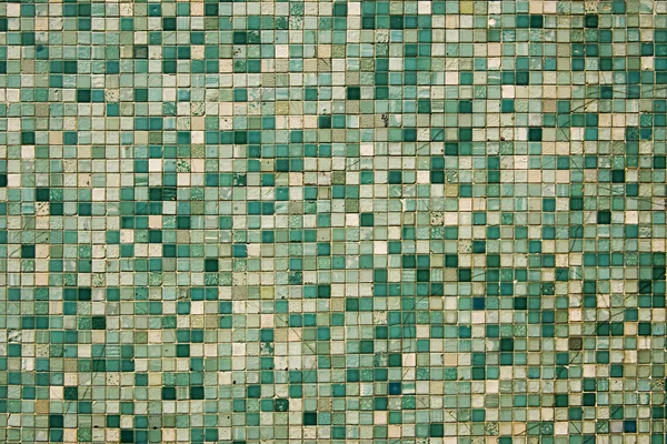 Petites carreaux de mosaïque verte Petites carreaux de mosaïque verte — Photo