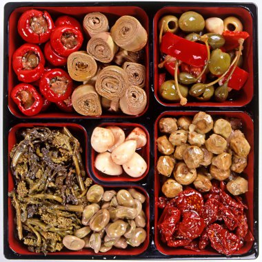 lezzetli lezzetli mezeler