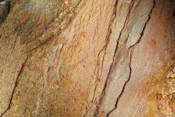 Rock detail with stratified layers — Stock Photo, Image