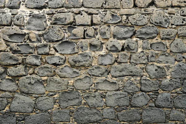 Rough stone wall Rough stone wall — Stock Photo, Image
