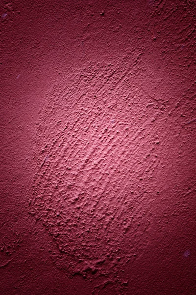 Fingerprint left in wet plaster — Stock Photo, Image