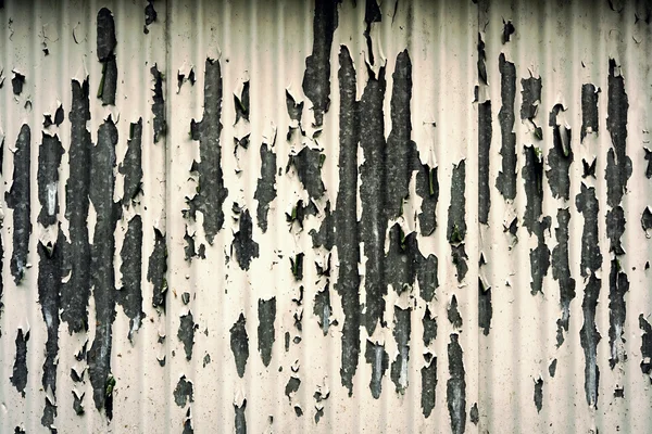 Grungy peeling pintado fundo de metal — Fotografia de Stock