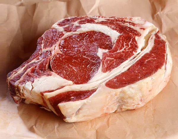 Portion of marbled steak — Stock Photo, Image