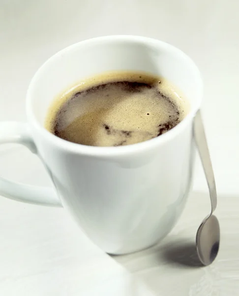 Tazza di caffè americano forte ricco — Foto Stock